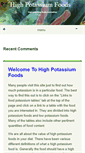 Mobile Screenshot of highpotassiumfoods.org