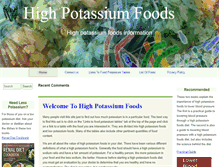 Tablet Screenshot of highpotassiumfoods.org